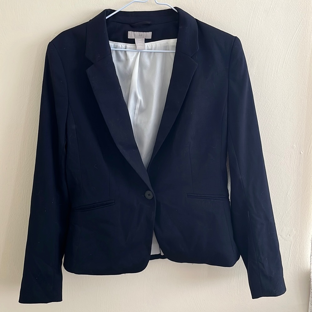 H&M Navy Blue Blazer